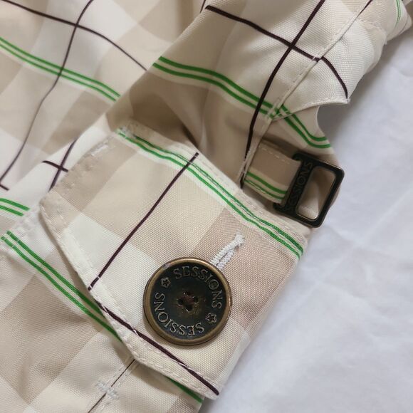 Sessions Terrain Women Snowboard Ski Pants Nylon Zipper Pockets Med Slopes - Picture 10 of 10